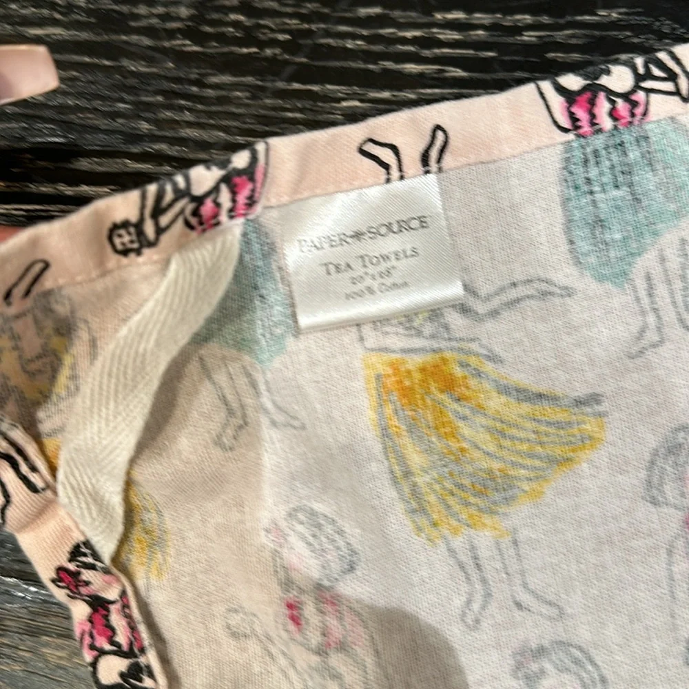 Hawaiian print kitchen towel